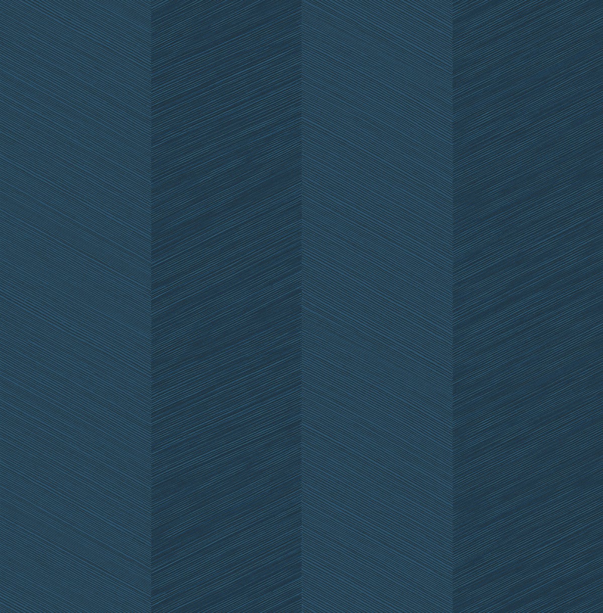 Chevy Hemp navy blue chevron grasscloth look peel and stick wallpaper