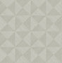 Geo Inlay Lunar Grey peel and stick geometric wallpaper pattern