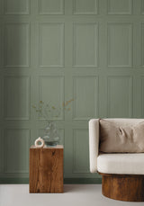 Faux Wood Panel Fresh Rosemary by Stacy Garcia Peel & Stick Faux Wood Panel Wallpaper – Stacy Garcia Home SG11804