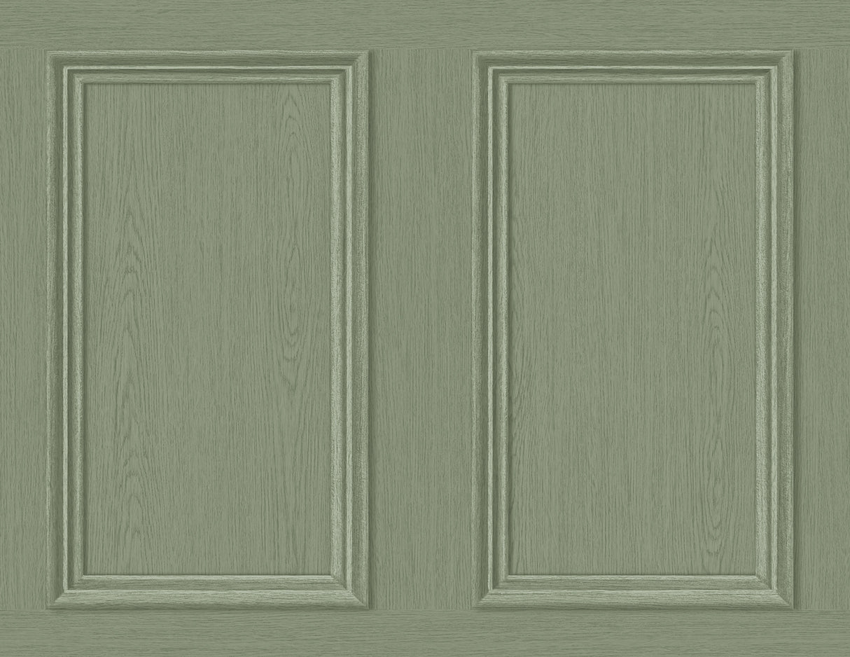 Fresh Rosemary faux wood panel peel and stick wallpaper