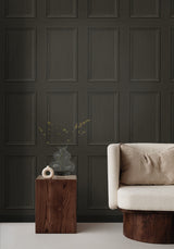 Faux Wood Panel Charcoal by Stacy Garcia Peel and Stick Faux Wood Panel Peel & Stick Wallpaper – Stacy Garcia Home SG11810