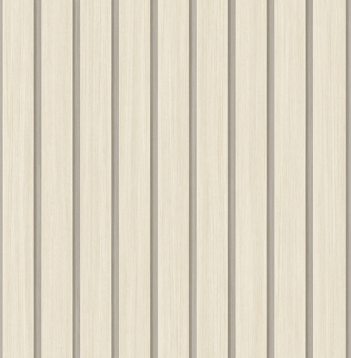 Faux Wooden Slats Neutral by Stacy Garcia Peel and Stick Faux Wood Slat Vinyl Wallpaper – Stacy Garcia Home SG12103-Sample