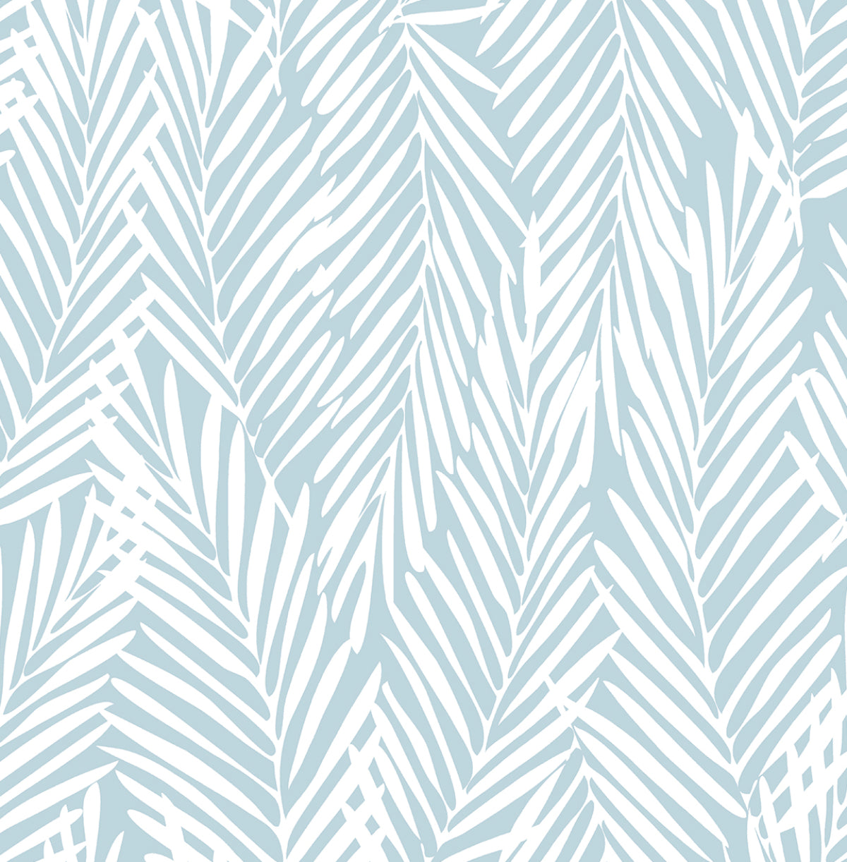 Mod Palm Blue Skies by Stacy Garcia Peel and Stick Botanical Peel & Stick Wallpaper – Stacy Garcia Home SG12312 -Sample