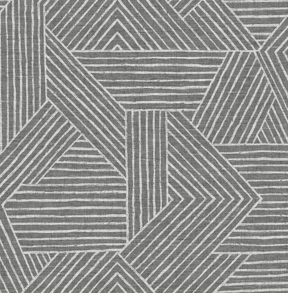 Etched Geometric Pewter by Stacy Garcia Peel and Stick Geometric Peel & Stick Wallpaper – Stacy Garcia Home SG12406-Sample