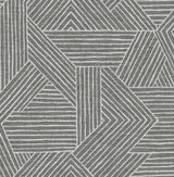 Etched Geometric Pewter by Stacy Garcia Peel and Stick Geometric Peel & Stick Wallpaper – Stacy Garcia Home SG12406-Sample