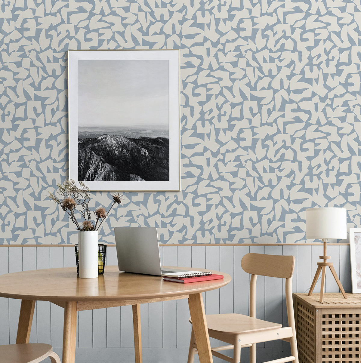 Graphic Geo Blue by Stacy Garcia Peel and Stick Geometric Peel & Stick Wallpaper – Stacy Garcia Home SG12802