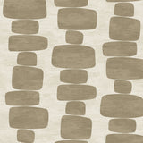 Stripe Block tan geometric block peel and stick wallpaper pattern
