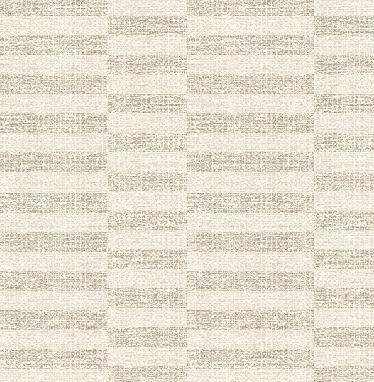 Natural faux woven stripe peel and stick wallpaper