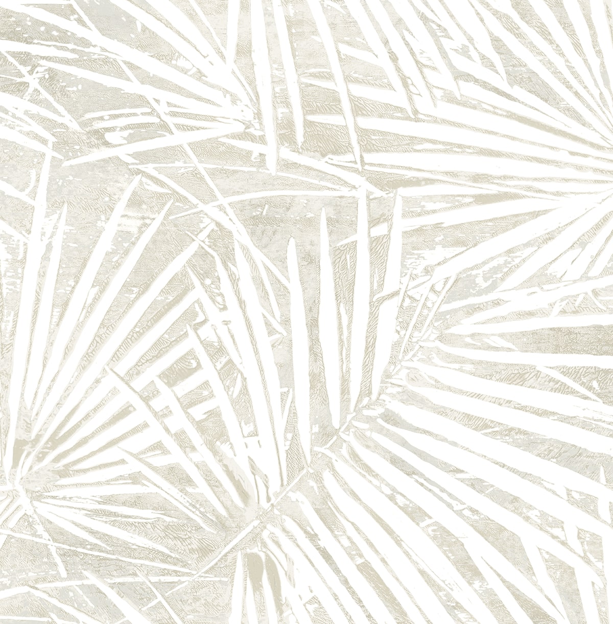 Fossil Palm Natural by Stacy Garcia Peel and Stick Botanical Palm Leaf Peel & Stick Wallpaper – Stacy Garcia Home SG13407-Sample