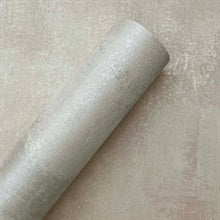 Italian Plaster Plaster by York Wallcoverings Pearlescent Vinyl on Non Woven Sidewall Wallpaper – York Wallcoverings SI14511