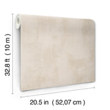 Italian Plaster Plaster by York Wallcoverings Pearlescent Vinyl on Non Woven Sidewall Wallpaper – York Wallcoverings SI14511