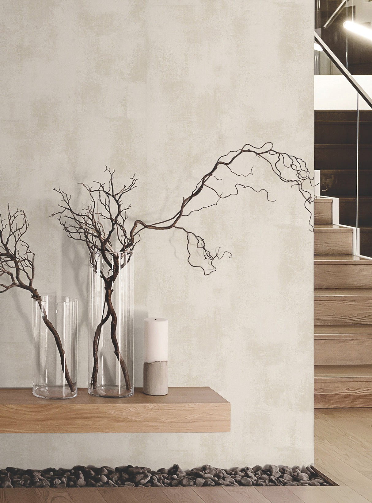 Italian Plaster Plaster by York Wallcoverings Pearlescent Vinyl on Non Woven Sidewall Wallpaper – York Wallcoverings SI14511