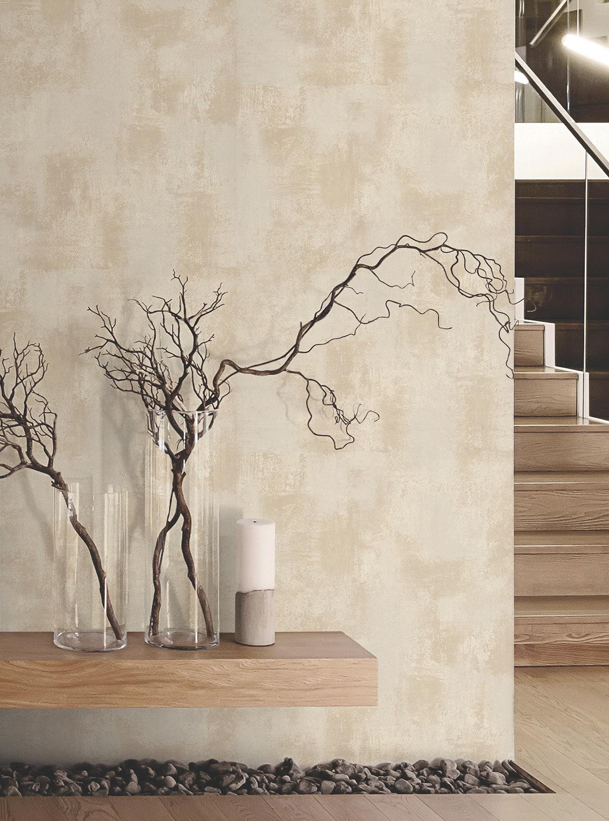 Italian Plaster Sand by York Wallcoverings Textured Vinyl Wallpaper – York Wallcoverings SI18560