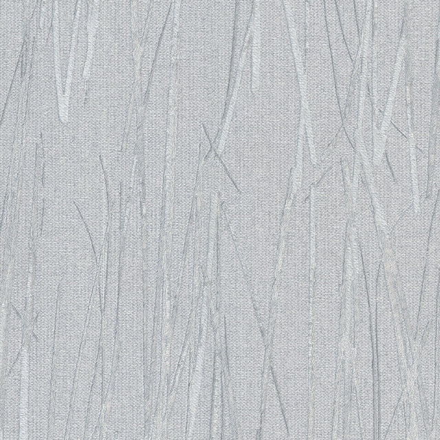 Piedmont Bamboo Grey Wallpaper with Modern Raised Prints Texture - York SI20710
