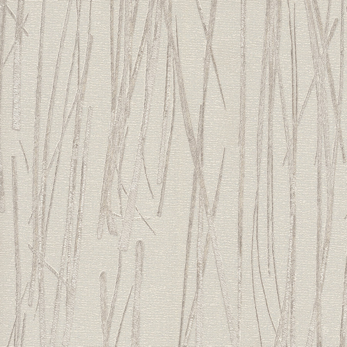 Piedmont Bamboo Ivory Wallpaper with Raised Modern Bamboo Motif - York SI20711