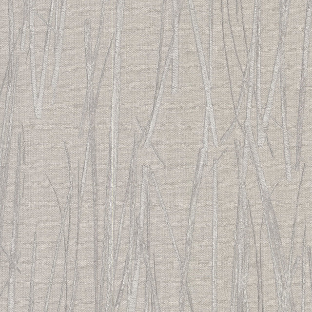Piedmont Bamboo Taupe Wallpaper with Raised Prints Modern Style - York SI20712