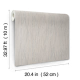 Piedmont Bamboo Taupe Wallpaper with Raised Prints Modern Style - York SI20712