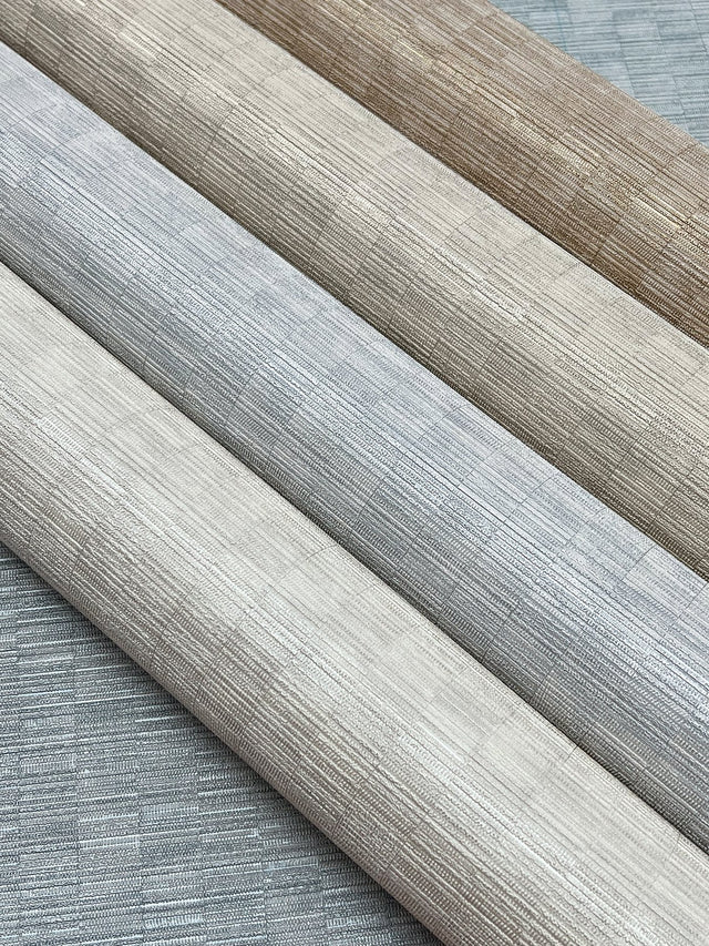 Capri Cream Textures Transitional Vinyl Wallpaper - York SI20751