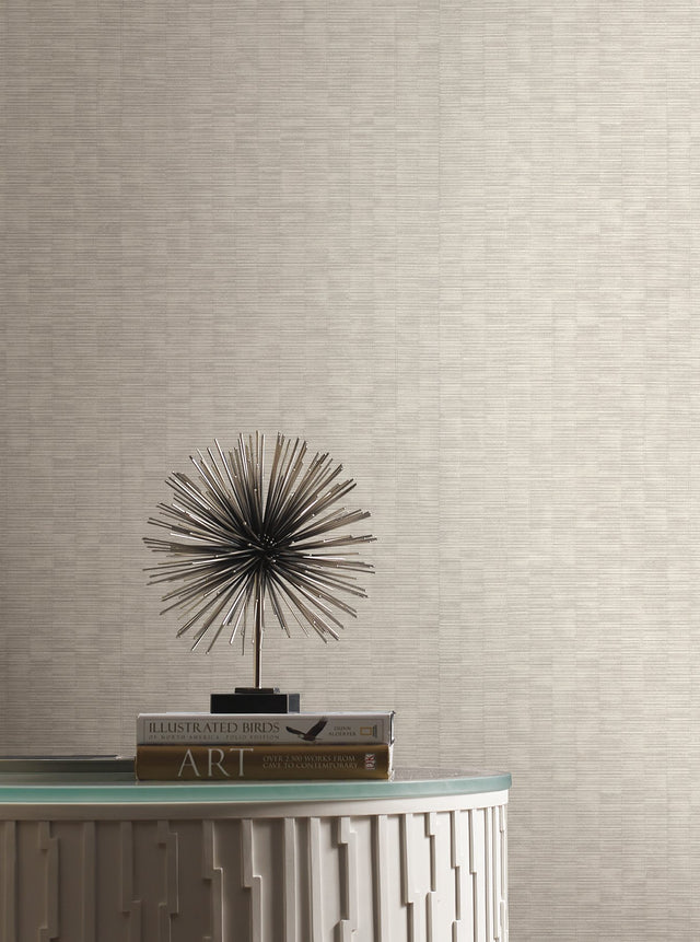 Capri Cream Textures Transitional Vinyl Wallpaper - York SI20751