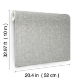 Capri Smoke Textured Wallpaper - York SI20752