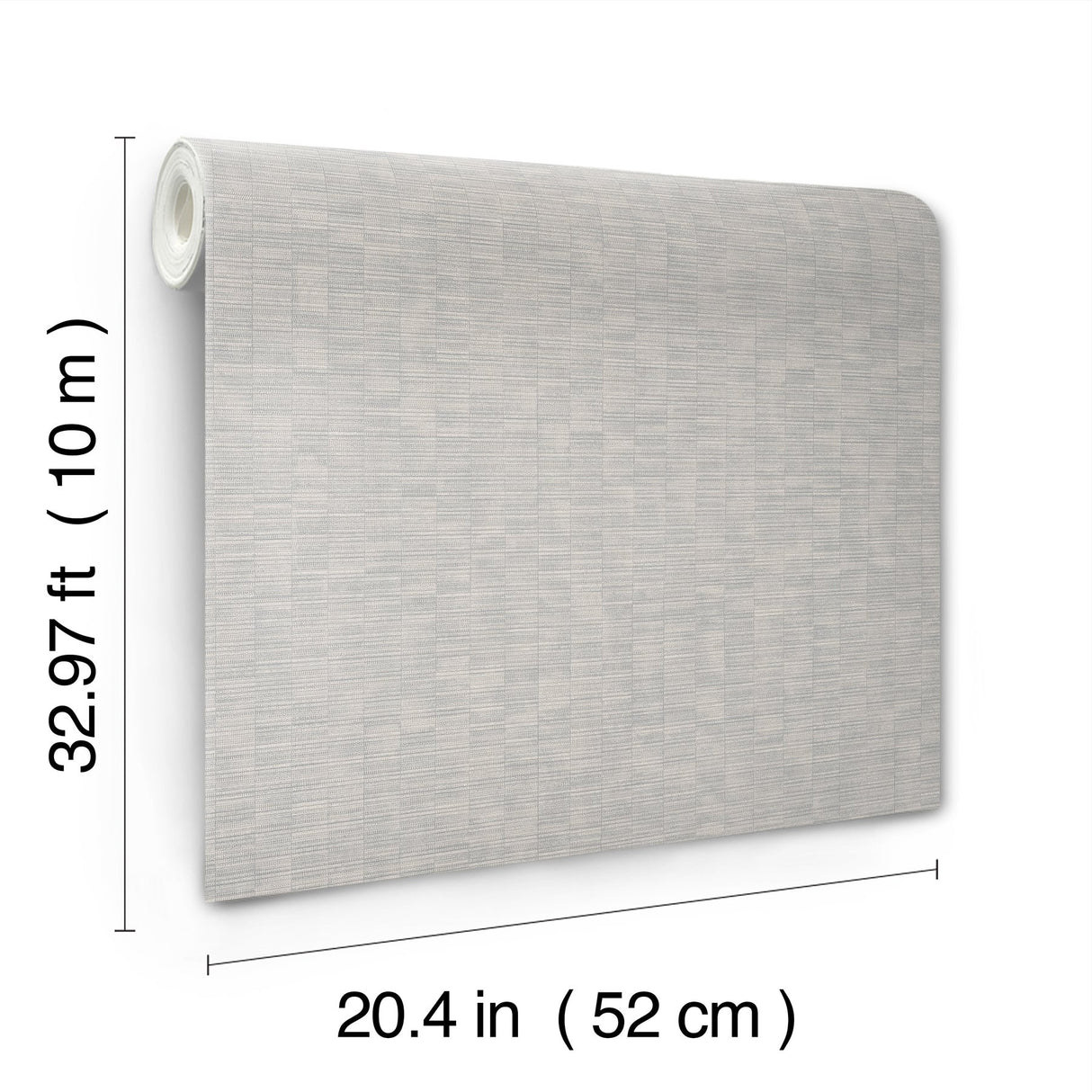 Capri Light Grey Textured Vinyl Wallpaper - York SI20753