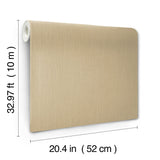 Nuvola Weave Straw Textured Vinyl Wallpaper - York SI20770