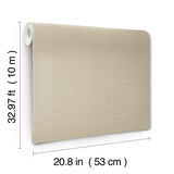 Bali Basketweave Beige Wallpaper with Modern Weave Texture - York SI24920