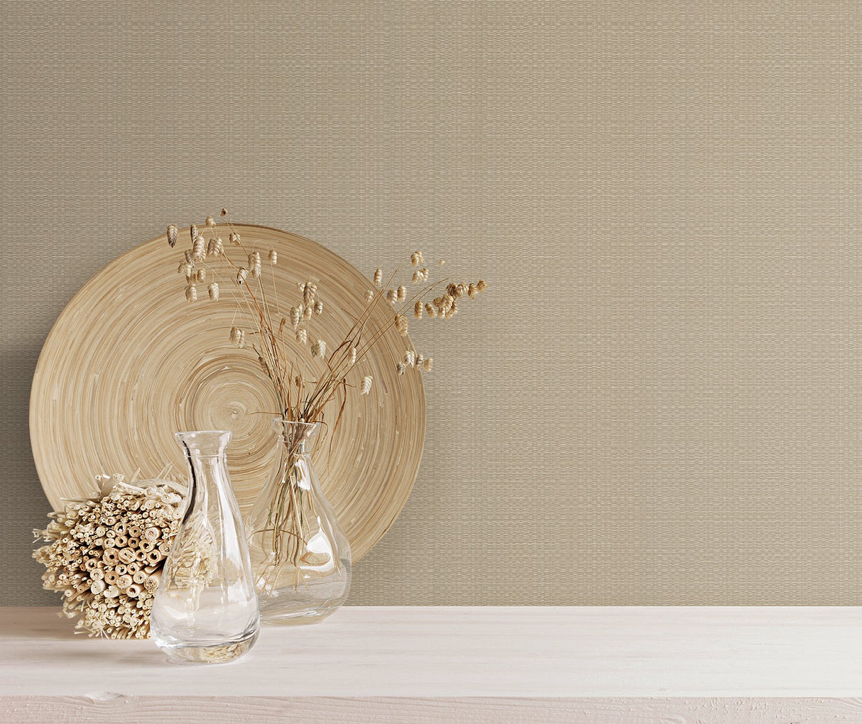 Bali Basketweave Straw Wallpaper with Modern Woven Texture - York SI24921