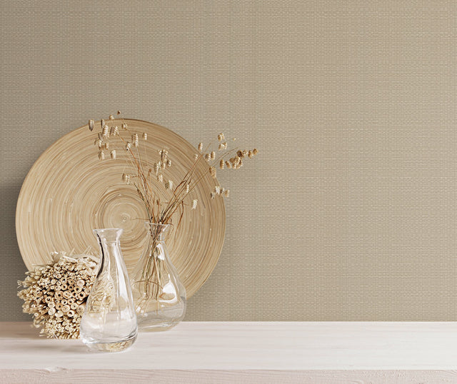 Bali Basketweave Straw Wallpaper with Modern Woven Texture - York SI24921