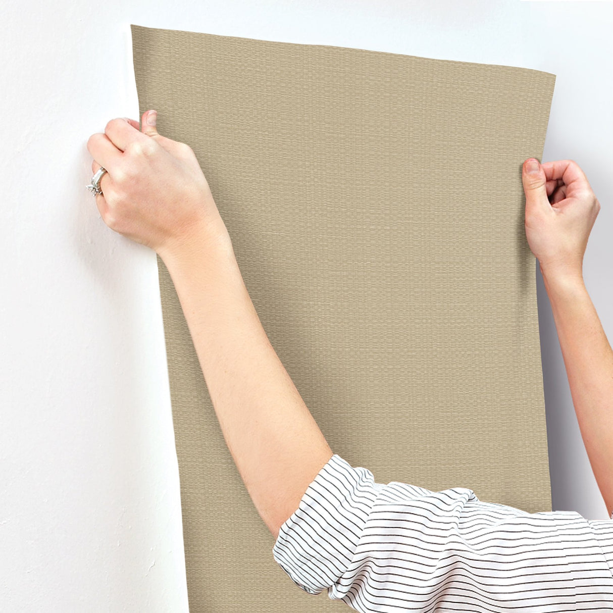 Bali Basketweave Straw Wallpaper with Modern Woven Texture - York SI24921