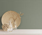 Bali Basketweave Sage Wallpaper with Modern Woven Texture - York SI24922