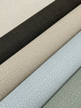 Bali Basketweave Smoke Blue Wallpaper with Modern Woven Texture - York SI24925