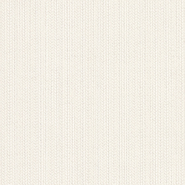 Dutch Braid Cream Textured Vinyl Wallpaper - York SI24930