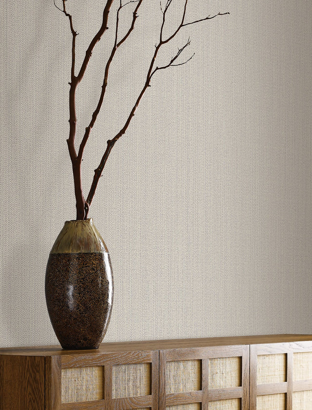 Dutch Braid Linen Textures Vinyl Wallpaper, Transitional Random Match - York SI24931
