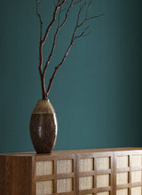 Dutch Braid Teal Wallpaper with Textured Rope Motif - York SI24934