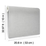 Su Tela Fog Textured Vinyl on Non Woven Wallpaper - York SI24953