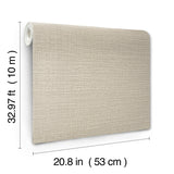 Scotland Tweed Beige Textured Vinyl Wallpaper - York SI24971