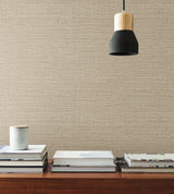 Scotland Tweed Beige Textured Vinyl Wallpaper - York SI24971