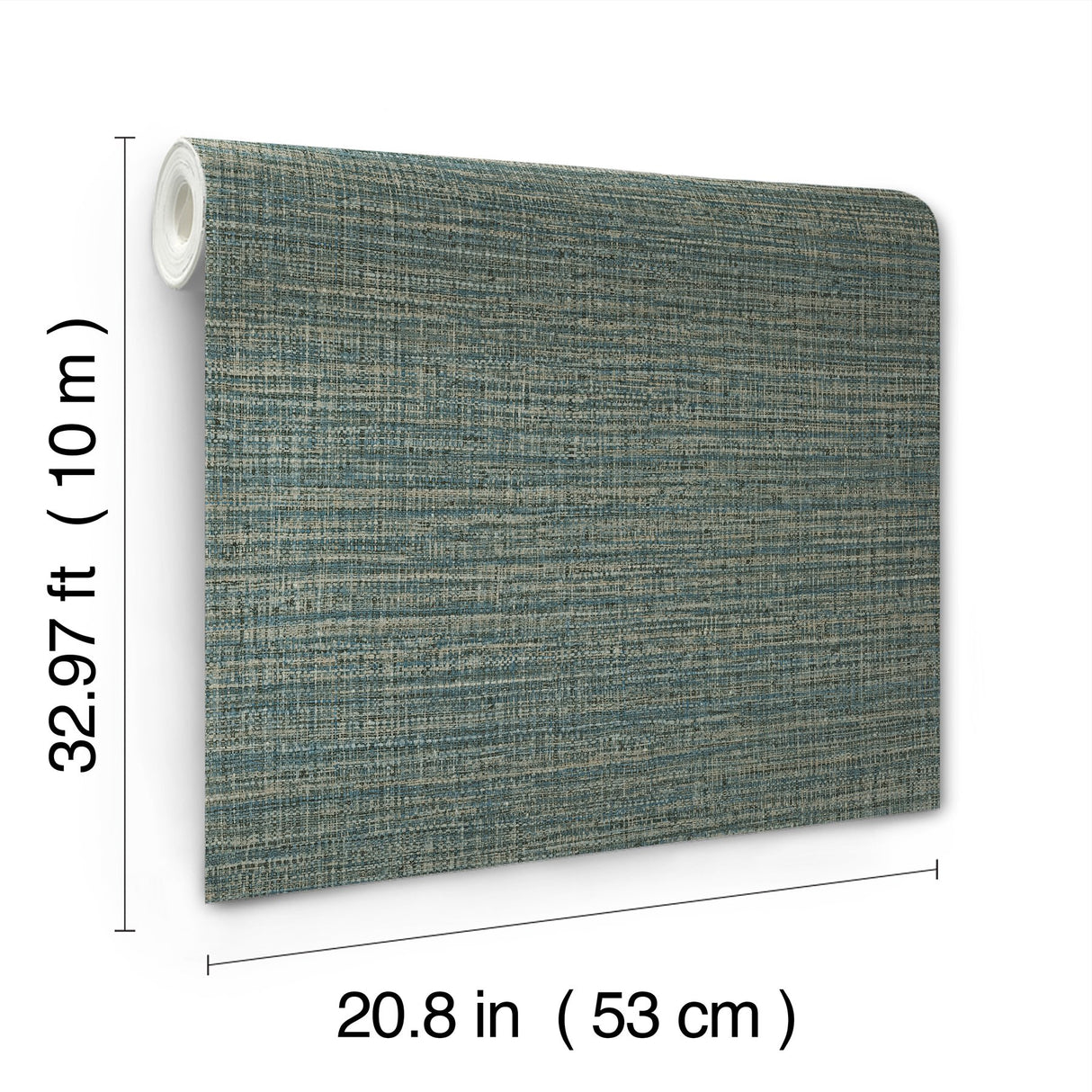 Scotland Tweed Ocean Wallpaper with Woven Texture - York SI24973