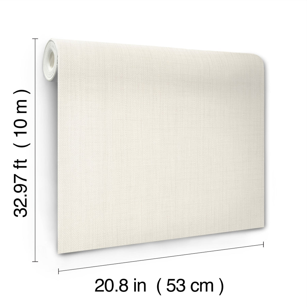 Sofia Weave Cream Textured Vinyl Wallpaper - York SI24980