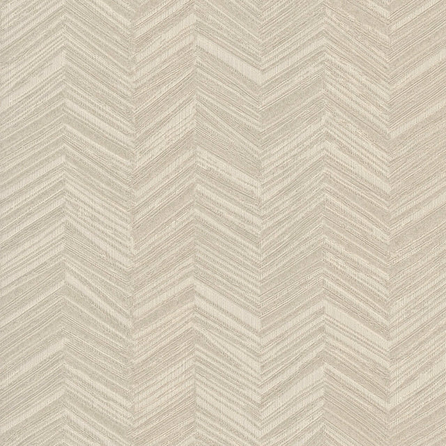 Raised Chevron Beige Wallpaper with Modern Chevron Texture - York SI25361