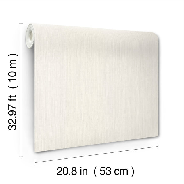 Paloma Texture Light Grey Wallpaper with Subtle Vertical Stria Texture - York SI25390