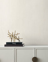 Paloma Texture Light Grey Wallpaper with Subtle Vertical Stria Texture - York SI25390