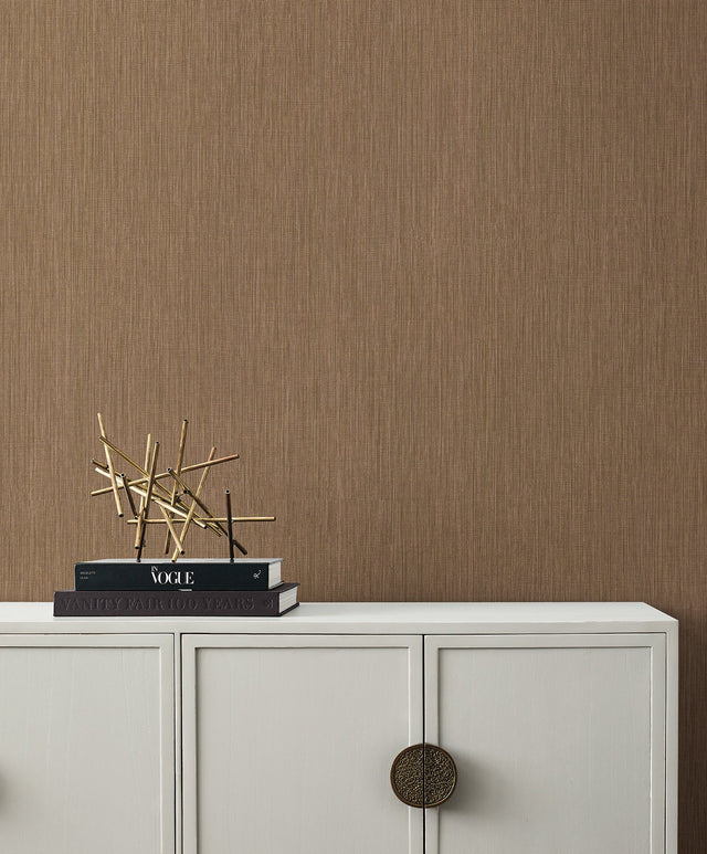 Paloma Texture Paprika Wallpaper with Textured Abstract Pattern - York SI25393