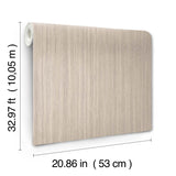 Wistman Stripe Almond by York Wallcoverings Stripe Wallpaper – York Wallcoverings SI25711