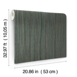 Wistman Stripe Teal by York Wallcoverings Textured Stripe Wallpaper – York Wallcoverings SI25715