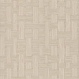 York Basketry Wheat vinyl on non woven woven-look wallpaper roll, pattern SI25721