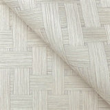 Basketry Dove Grey by York Wallcoverings Woven Texture Wallpaper – York Wallcoverings SI25723