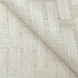Basketry Dove Grey by York Wallcoverings Woven Texture Wallpaper – York Wallcoverings SI25723