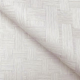 Basketry Warm Grey by York Wallcoverings Vinyl on Non Woven Wallpaper – York Wallcoverings SI25724